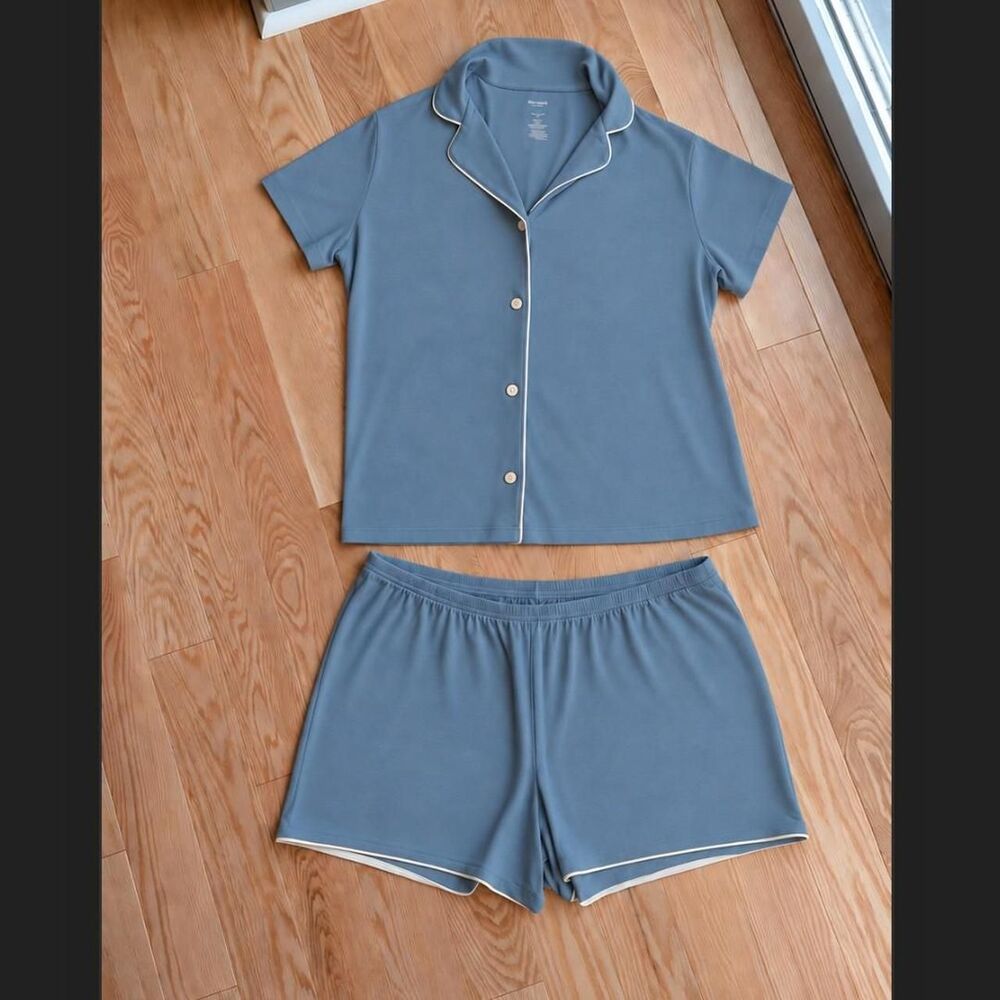 Sonoma-goods-for-life Women's Blue and Grey Pajamas